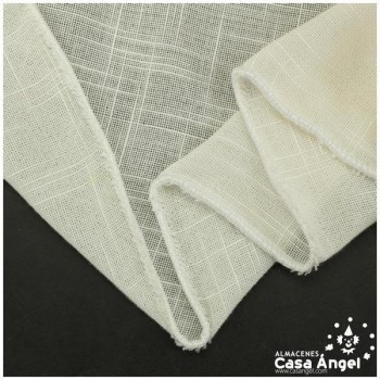 VISILLO BEIGE TRAMADO CON PLOMO SERIE FLAMTEX 320cm