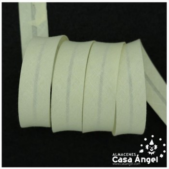 CINTA BIÉS ALGODÓN TONOS NEGRO BLANCO Y BEIGE 18mm