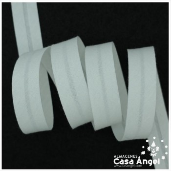 CINTA BIÉS ALGODÓN TONOS NEGRO BLANCO Y BEIGE 18mm