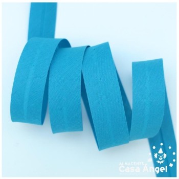 CINTA BIÉS ALGODÓN TONOS AZULES 18mm