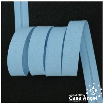 CINTA BIÉS ALGODÓN TONOS AZULES 18mm