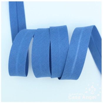 CINTA BIÉS ALGODÓN TONOS AZULES 18mm