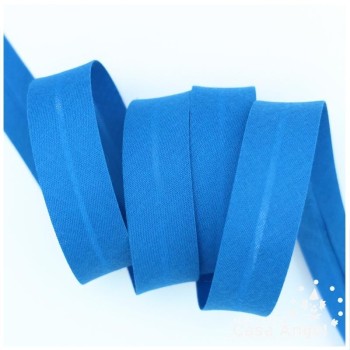 CINTA BIÉS ALGODÓN TONOS AZULES 18mm