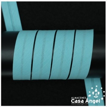 CINTA BIÉS ALGODÓN TONOS AZULES 18mm