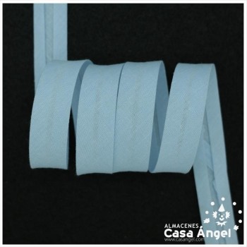 CINTA BIÉS ALGODÓN TONOS AZULES 18mm