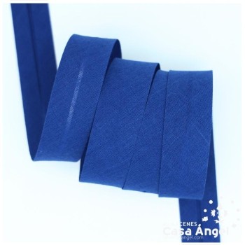 CINTA BIÉS ALGODÓN TONOS AZULES 18mm
