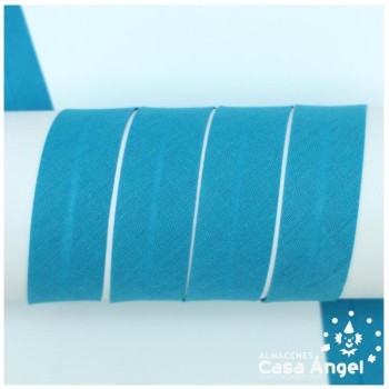 CINTA BIÉS ALGODÓN TONOS AZULES 18mm