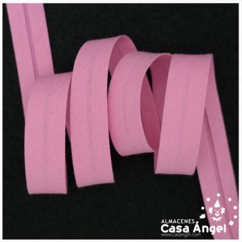 CINTA BIÉS ALGODÓN TONOS ROSA Y MORADO 18mm