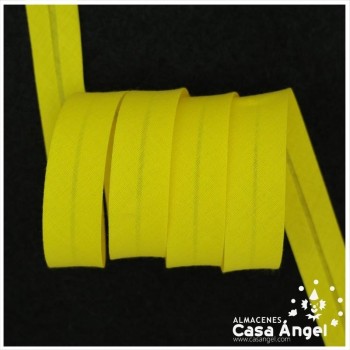 CINTA BIÉS ALGODÓN TONOS AMARILLOS 18mm