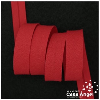 CINTA BIÉS ALGODÓN TONOS ROJOS 18mm