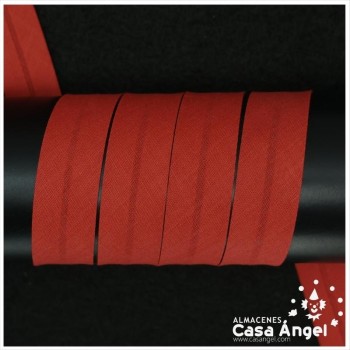 CINTA BIÉS ALGODÓN TONOS ROJOS 18mm