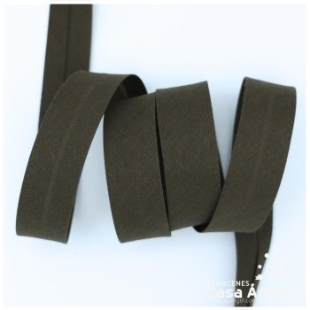 CINTA BIÉS ALGODÓN TONOS MARRÓN 18mm
