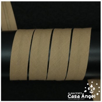 CINTA BIÉS ALGODÓN TONOS MARRÓN 18mm
