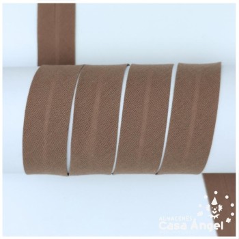 CINTA BIÉS ALGODÓN TONOS MARRÓN 18mm