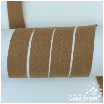 CINTA BIÉS ALGODÓN TONOS MARRÓN 18mm