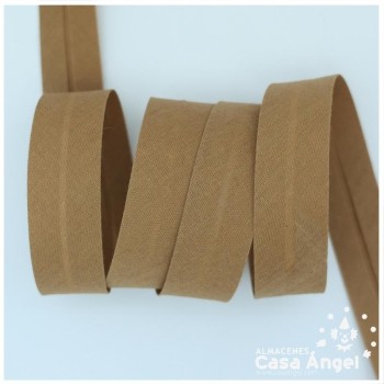 CINTA BIÉS ALGODÓN TONOS MARRÓN 18mm