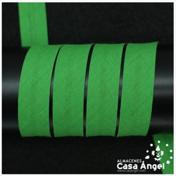CINTA BIÉS ALGODÓN TONOS VERDES 18mm