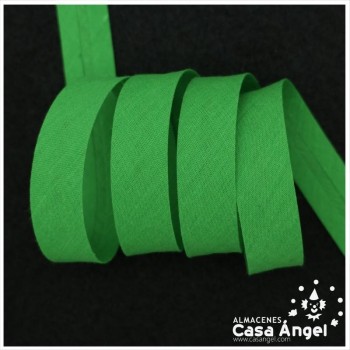 CINTA BIÉS ALGODÓN TONOS VERDES 18mm
