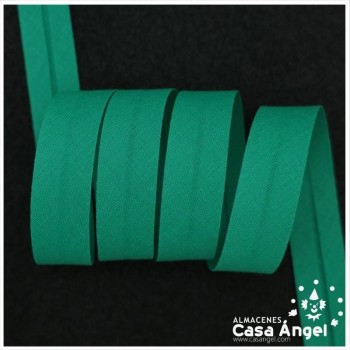 CINTA BIÉS ALGODÓN TONOS VERDES 18mm