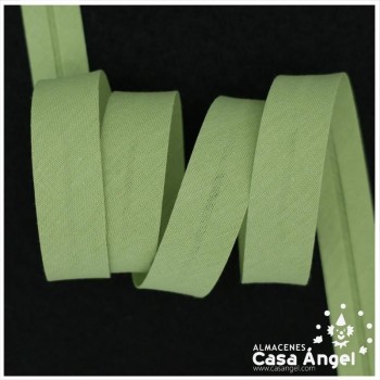 CINTA BIÉS ALGODÓN TONOS VERDES 18mm