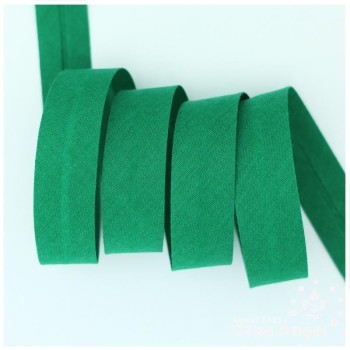 CINTA BIÉS ALGODÓN TONOS VERDES 18mm