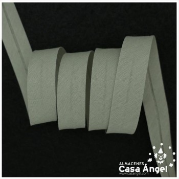 CINTA BIÉS ALGODÓN TONOS GRISES 18mm