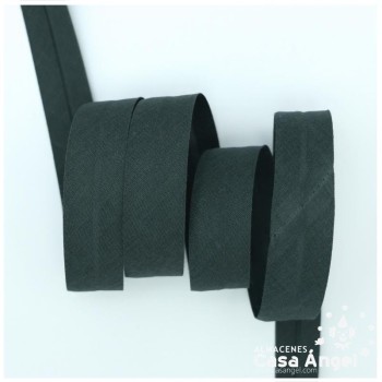 CINTA BIÉS ALGODÓN TONOS GRISES 18mm