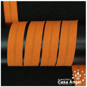 CINTA BIÉS ALGODÓN TONOS NARANJA 18mm