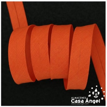 CINTA BIÉS ALGODÓN TONOS NARANJA 18mm