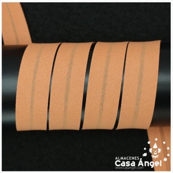 CINTA BIÉS ALGODÓN TONOS NARANJA 18mm