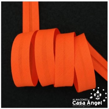 CINTA BIÉS ALGODÓN TONOS NARANJA 18mm