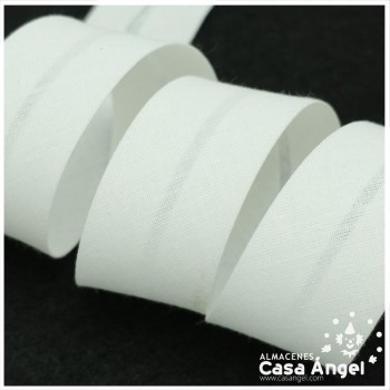 CINTA BIÉS ALGODÓN EN COLORES NEGRO, BLANCO Y BEIGE 30mm