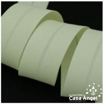 CINTA BIÉS ALGODÓN EN COLORES NEGRO, BLANCO Y BEIGE 30mm