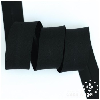CINTA BIÉS ALGODÓN EN COLORES NEGRO, BLANCO Y BEIGE 30mm