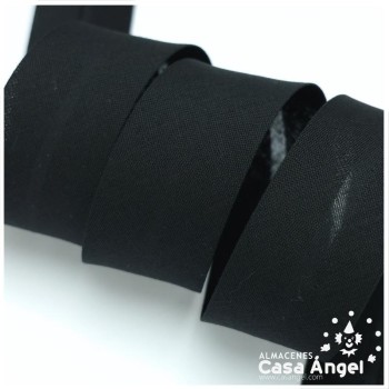 CINTA BIÉS ALGODÓN EN COLORES NEGRO, BLANCO Y BEIGE 30mm