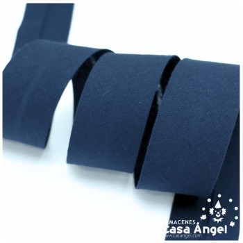 CINTA BIÉS ALGODÓN TONOS AZULES 30mm