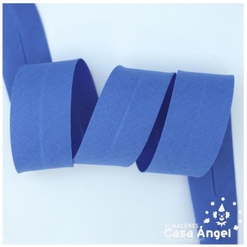 CINTA BIÉS ALGODÓN TONOS AZULES 30mm