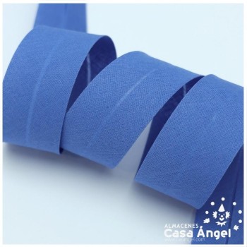 CINTA BIÉS ALGODÓN TONOS AZULES 30mm