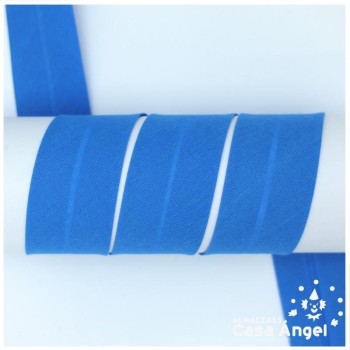 CINTA BIÉS ALGODÓN TONOS AZULES 30mm