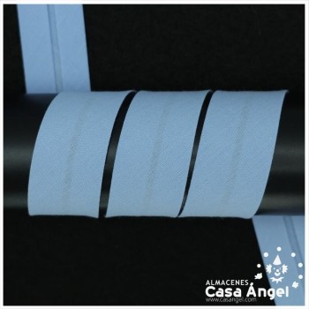 CINTA BIÉS ALGODÓN TONOS AZULES 30mm