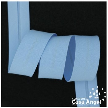 CINTA BIÉS ALGODÓN TONOS AZULES 30mm