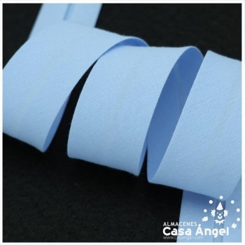 CINTA BIÉS ALGODÓN TONOS AZULES 30mm