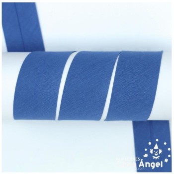 CINTA BIÉS ALGODÓN TONOS AZULES 30mm