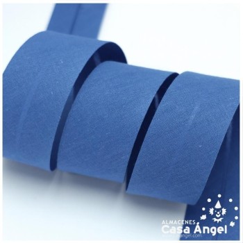 CINTA BIÉS ALGODÓN TONOS AZULES 30mm