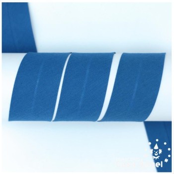 CINTA BIÉS ALGODÓN TONOS AZULES 30mm