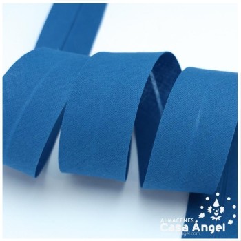 CINTA BIÉS ALGODÓN TONOS AZULES 30mm