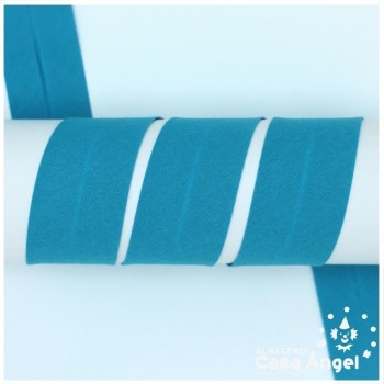 CINTA BIÉS ALGODÓN TONOS AZULES 30mm