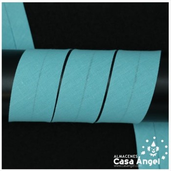 CINTA BIÉS ALGODÓN TONOS AZULES 30mm