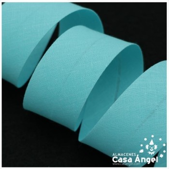 CINTA BIÉS ALGODÓN TONOS AZULES 30mm