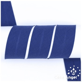 CINTA BIÉS ALGODÓN TONOS AZULES 30mm